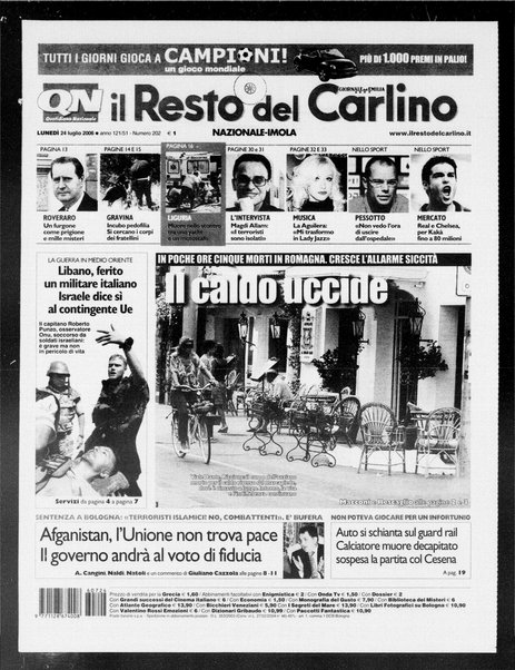 Il Resto del Carlino : giornale dell'Emilia